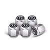 5Pcs Aluminum Car Tire Air Valve Cap Tyre Stem Dustproof Cover For Bentley Continental GT MULLINER Bentayga Flying Hurtling Spur GH6