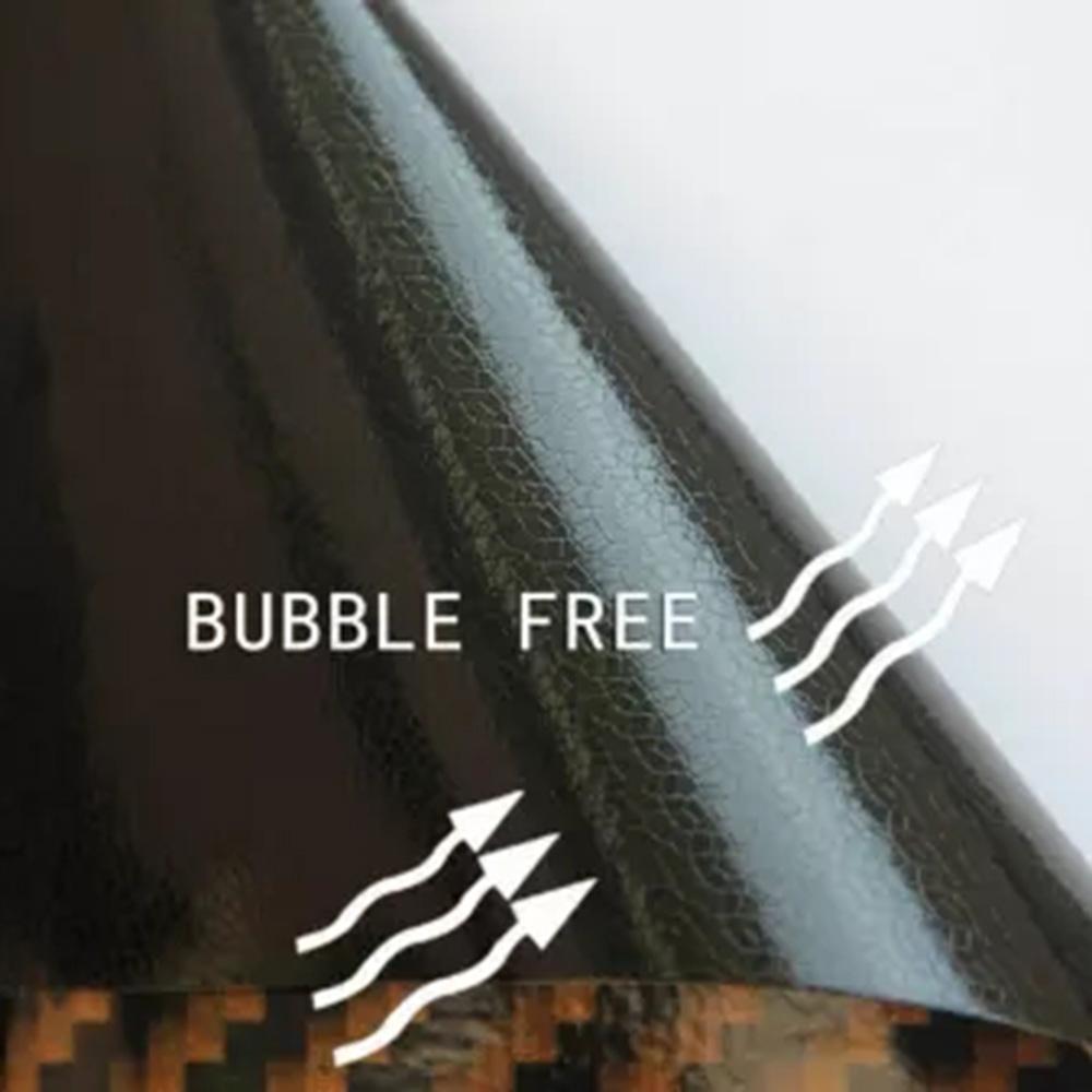 2D Roof Sticker High Gloss Black Gold Vinyl Film Car Sheets Wrap Brand New