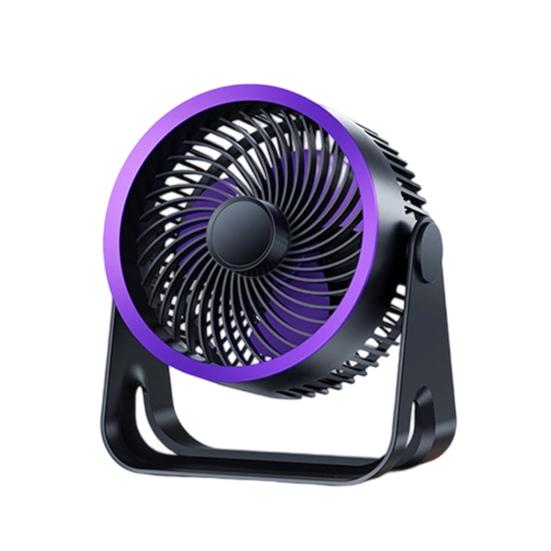 Настольный вентилятор с креплением на стену, 5 скоростей, малошумный электрический вентилятор, портативный вентилятор для циркуляции воздуха для дома, офиса, спальни