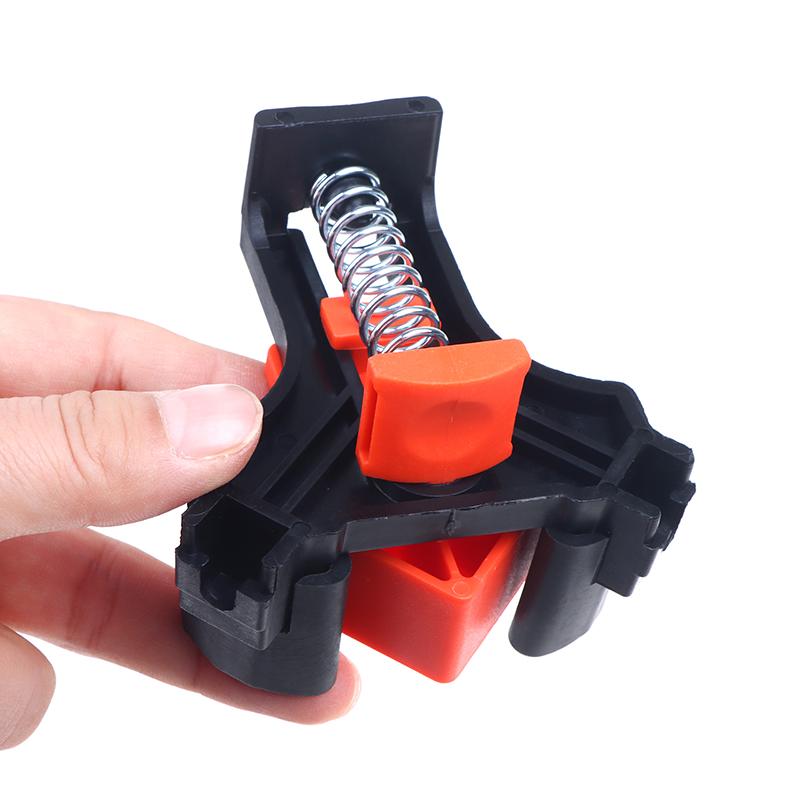 1Pc Quick Adjustable Hand Tools Furniture Fixing 90 Degree Angle Clamps Woodworking Corner Clip Right Angle Clips Fixer Tools