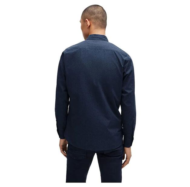 BOSS Remiton M 10260267 рубашка с длинным рукавом
