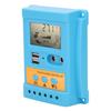 Solar Charge Controller 12V 24V Auto Identification 2 USB Port LCD Display High Efficiency for Sealed Battery 50A