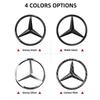 Car Sticker 2025 Hot For Benz For AMG Car For Mercedes Benz AMG 1pcs 52mm 57mm Car Steering Wheel Badge Emblem Sticker For Merce
