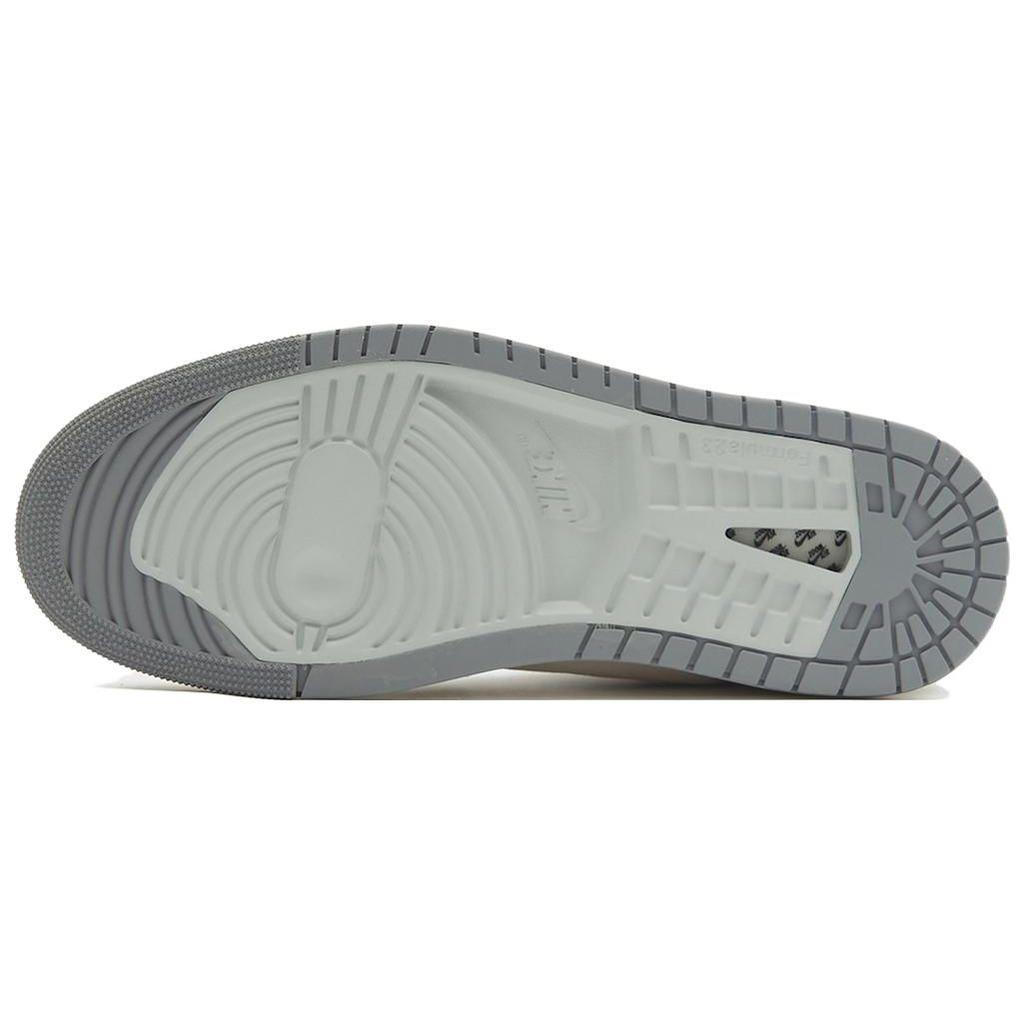 Мужские кроссовки Air Jordan 1 High Zoom Comfort 2 Particle Grey Summit-White Light-Silver Sail DV1307-101