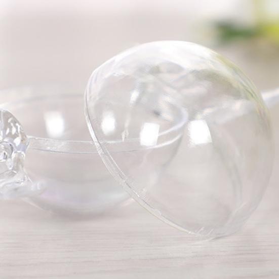 12 шт./пакет, очаровательная съемная коробка для конфет, акриловая симпатичная шоколадная коробка в форме конфет для дома