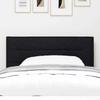 Headboard Black 90 cm Fabric