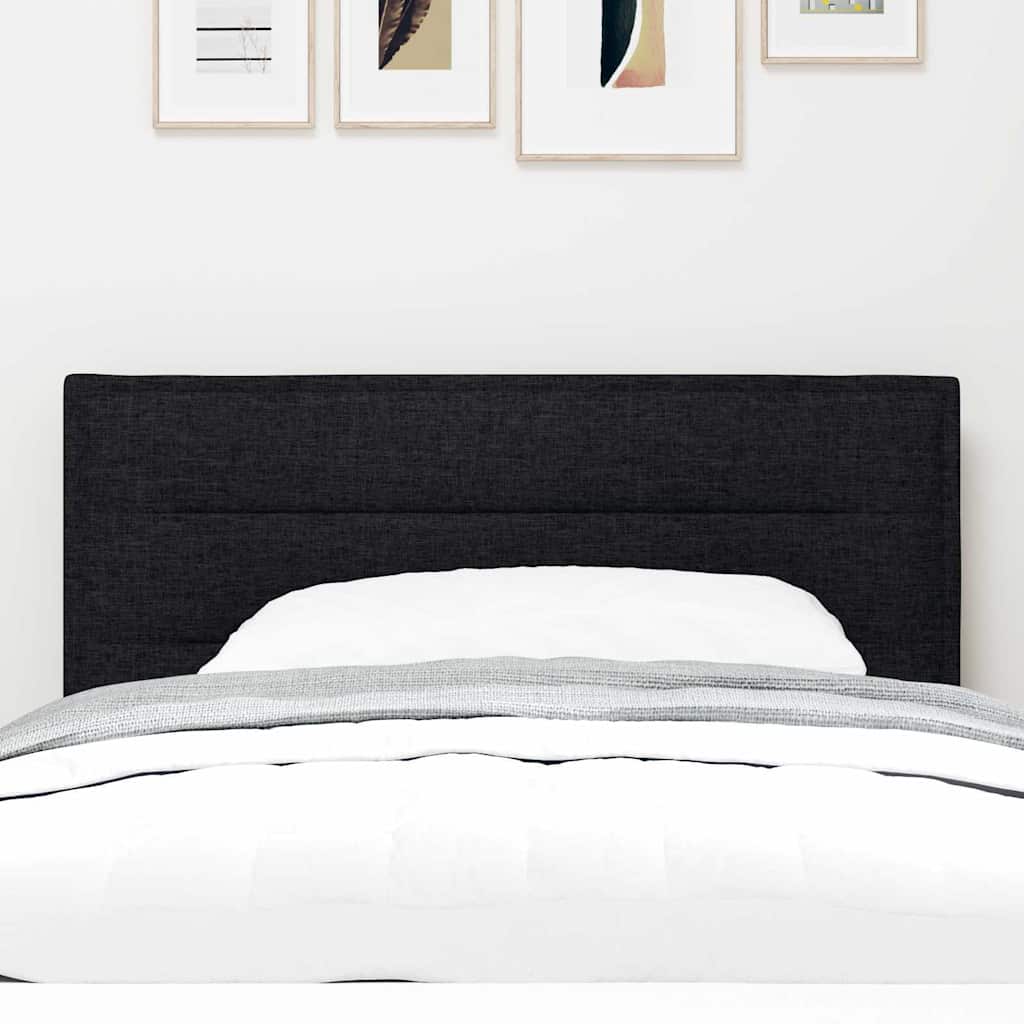 Headboard Black 90 cm Fabric