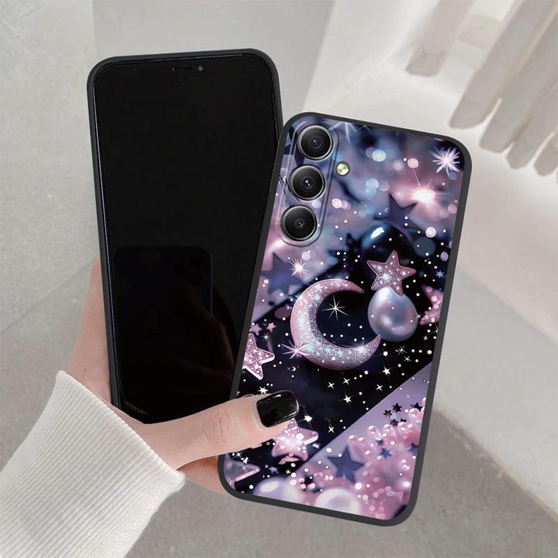 Чехол Butterfly Stars для iPhone Samsung A55 S24 FE S25 M35 A06 Xiaomi Redmi Note 13 Pro 14C Huawei Honor 200 противоударный матовый чехол для телефона с защитой от царапин