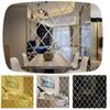 Factory Wholesale Cross-border Diamond Combination Living Room Tv Sofa Background Wall Acrylic Mirror Decorative Wall Sticker