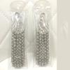 12PCS Bathroom Accessories Five Beads Gourd Shaped Hook Metal Anti Rust Shower Curtain Hooks