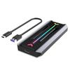 Корпус для высокоскоростного SSD M.2 NVMe 9210B, Серо-черный пластик