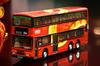 Tiny City Scale KMB Bus Volvo Olympian 11m 2001 Year of the Rabbit Diecast Model Car 1/110 Double-Decker