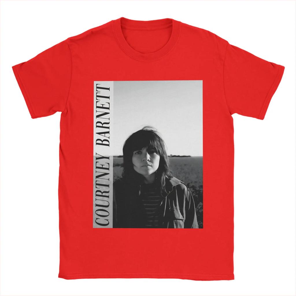 Courtney Barnett Australian Singer Tshirt For Unisex Vintage 100 Cotton Tees Crew Neck Short Sleeve T Shirt Graphic Clothes