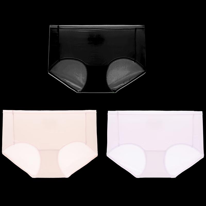 Anlifang Women's 3-Pack Ice Cool Antibacterial Briefs