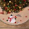 Christmas Tree Skirt Decoration For Home Xmas Tree Decorations Skirt Ornament Festive Holiday Party Decorations Indoor Outdoor