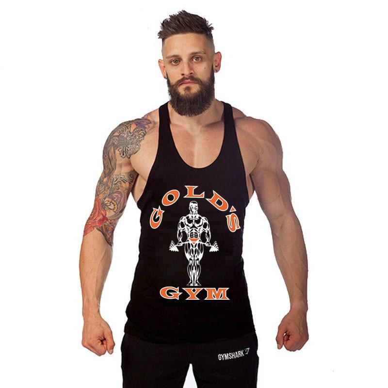 Мужская майка без рукавов Europe Golds Vest Бодибилдинг и фитнес
