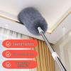 Телескопическая электростатическая метелка из перьев для уборки потолка и паутины