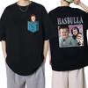 Classic Team Hasbulla Cotton T Shirt Men Women Fighting Hasbulla T-shirt Hip Hop Graphic Shirt Tops Manga T Shirt Streetwear