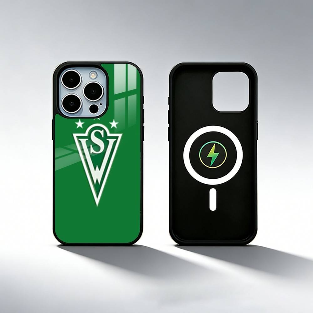 Крутой чехол для телефона S-Santiago W-Wanderers-1892 для iPhone17,16,15,14,13,12,11 Plus,Pro Max Магнитный Для Magsafe Беспроводной Зарядки