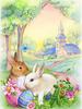 Diamond Painting Mosaic Rabbit Animal Home Decor Embroidery Cross Stitch Easter Egg Cartoon Crystal DIY Wall Posters