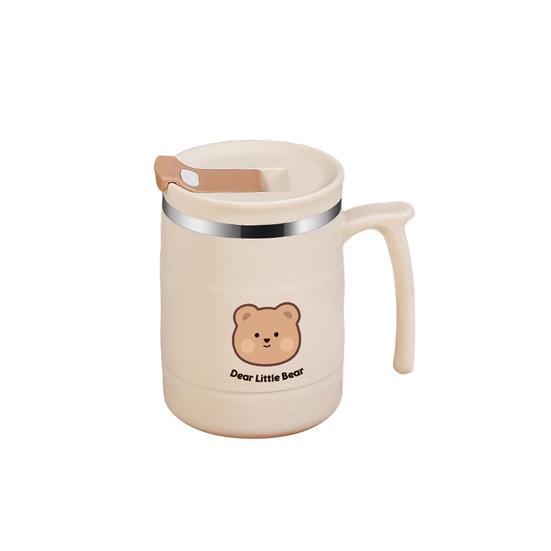 Чашка для воды Yousheng, 500 мл, большая емкость, хорошая герметичность, теплоизоляция, нержавеющая сталь, высокопигментированная изоляционная кофейная кружка, ежедневное использование