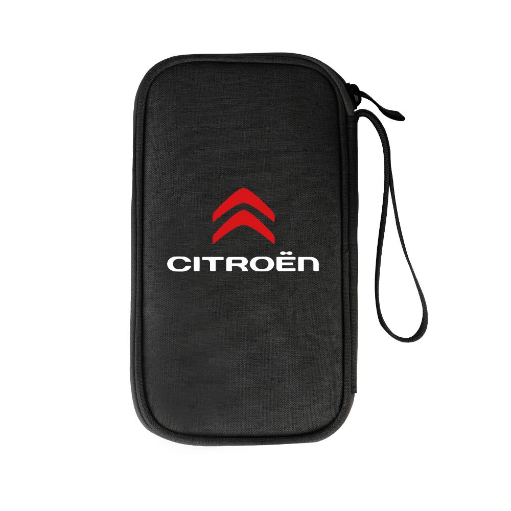 Multi-Function Car Travel Cable Bag Digital Product Storage Bag For Citroen C4 Picasso Xsara C5 Aircross Cactus C1 C2 C3 C6 C8