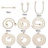 Sizes Shoulder Bag Straps DIY Purse Replacement Bags Handbag Handles Long Beaded Chain Pearl Strap