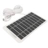 2W 5V Portable Solar Panel USB Type C High Efficiency Polycrystalline Silicon Mini Small Solar Panel for Outdoor Travel