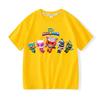 Аниме футболка Говорящий Том Летняя детская футболка 100% хлопок Милый мультяшный топ для мальчика и девочки Детская одежда для малышей с коротким рукавом