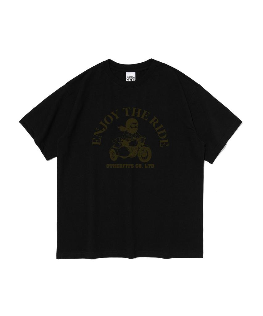 OTHERFITS Американский наездник Футболка с коротким рукавом (черный)