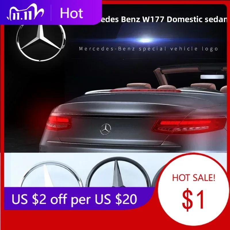 Автомобильная наклейка Для Mercedes Benz Логотипы Mercedes Накладка Декаль 3D ABS Наклейка Эмблема на Задний Багажник Автомобиля Для Mercedes Benz W177 A-cla