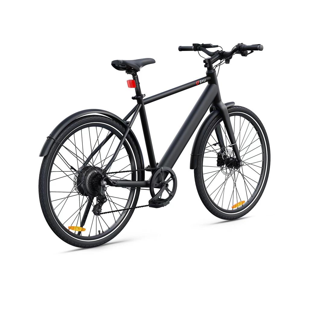 DYU Stroll 1 E-bike 250W Brushless Motor 36V9AH Battery Electric Bicycle 16Inch Tire City Electric Bike Riding assistance model, without throttle