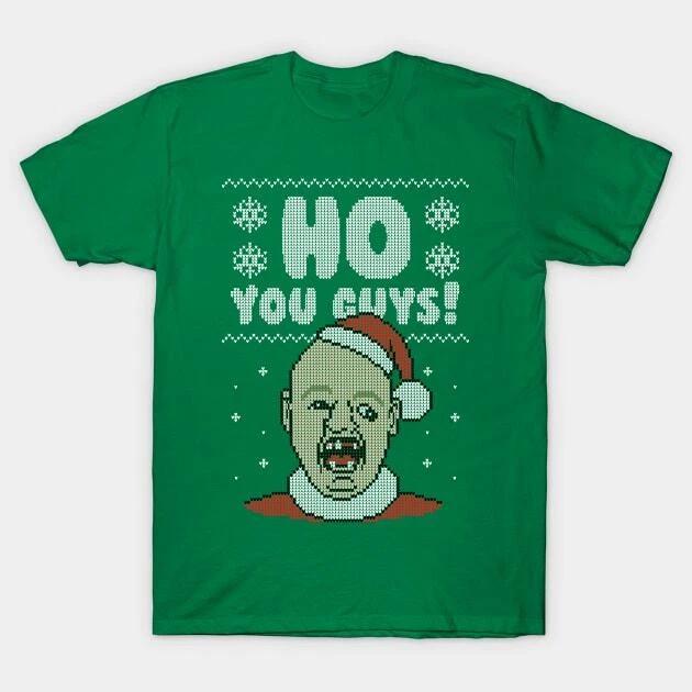 Ho You Guys! - Ugly Christmas Sweater Made in Australia T-Shirt