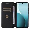 For Oppo Reno14 Pro 5G (Global) Case Wallet Rhombus Imprinted Leather Phone Cover