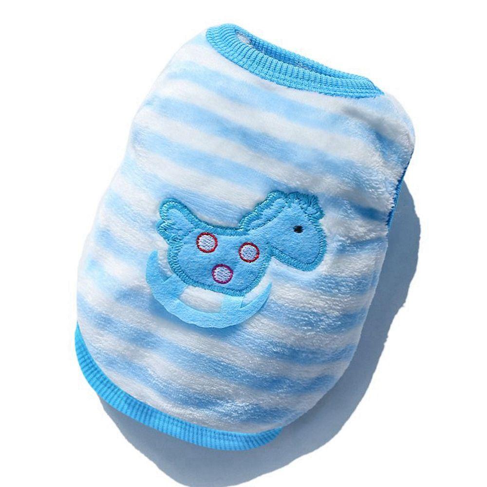 Warm Soft Cartoon Winter Yorkshire Pet Dog Clothes Dog Sweater For Small Dogs Dog Vest