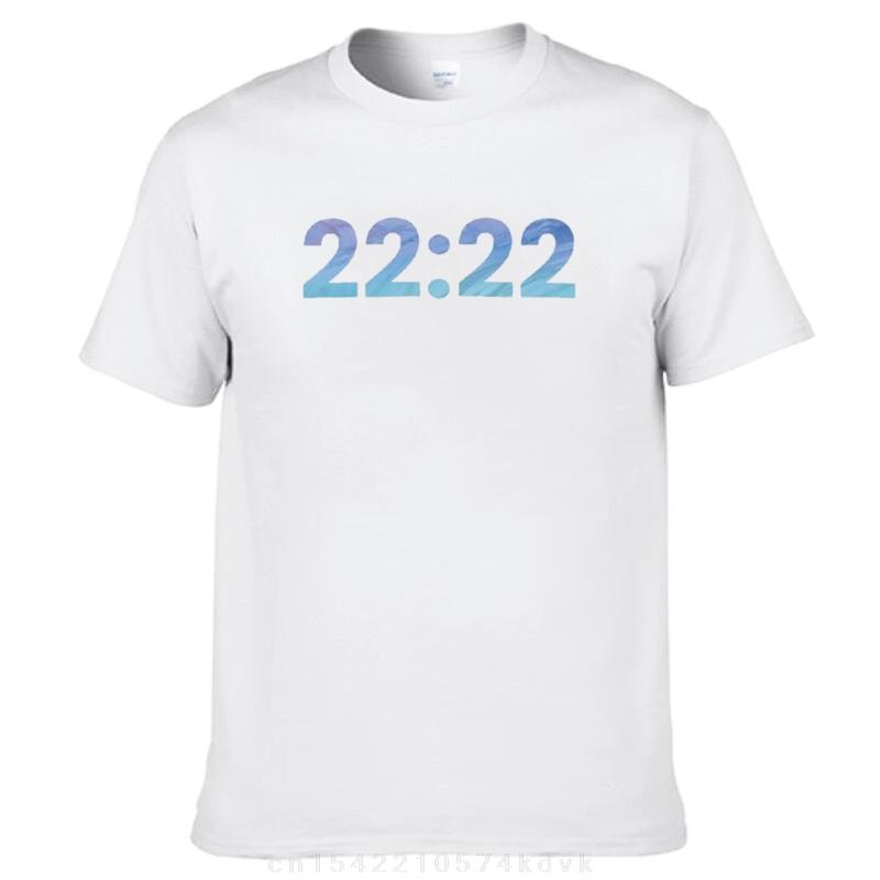 New 22:22 Angel number T-Shirt heavyweight t shirts funny t shirts t shirt man mens graphic t-shirts anime