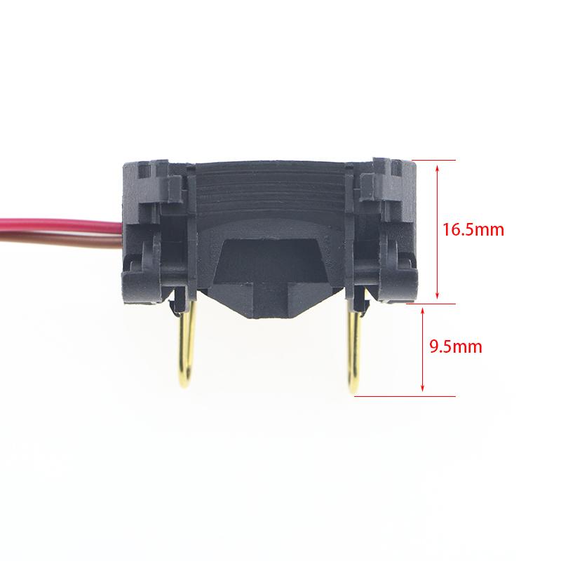 1Pcs H7 Headlight Base Bulb Socket Lamp Holder With Cable For Ford Mondeo Escort Focus MK2 MK3 Car Light Connector Accessories