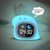 Световой регулируемый таймер для тренировки сна, ночник в форме животного, милый декор, будильник, спальня