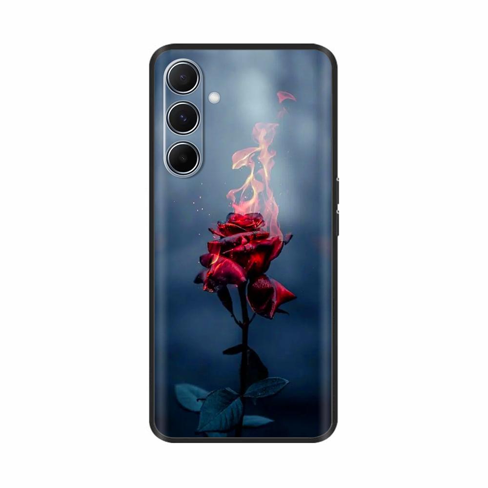 Для Samsung Galaxy A26 5G Чехол Роскошный Мягкий Черный Силиконовый Бампер Сумки для Телефона для Samsung A26 5G Чехлы Задняя Крышка Coque Funda Capa