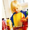 Kids Art Smocks 2 Pack Painting Smock with Long Sleeve and 3 Pockets for Age 3-8