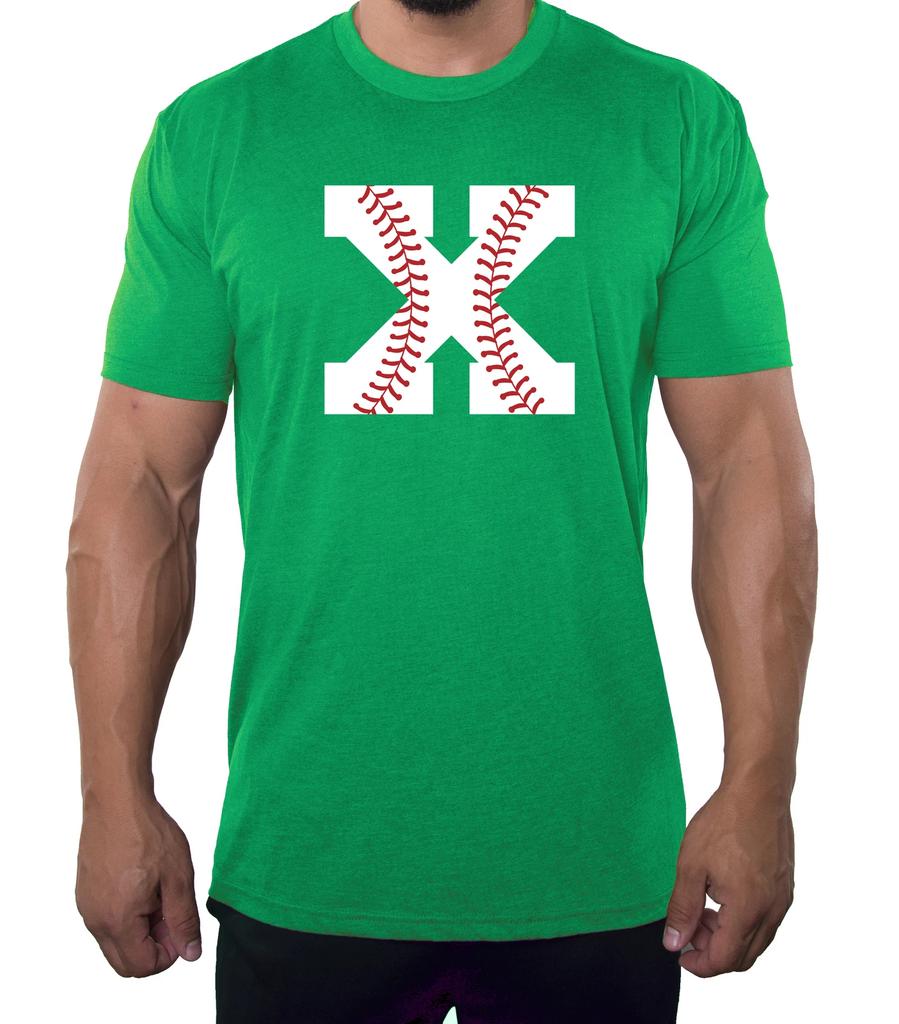 Customized Men's Baseball T-Shirts with Custom Number