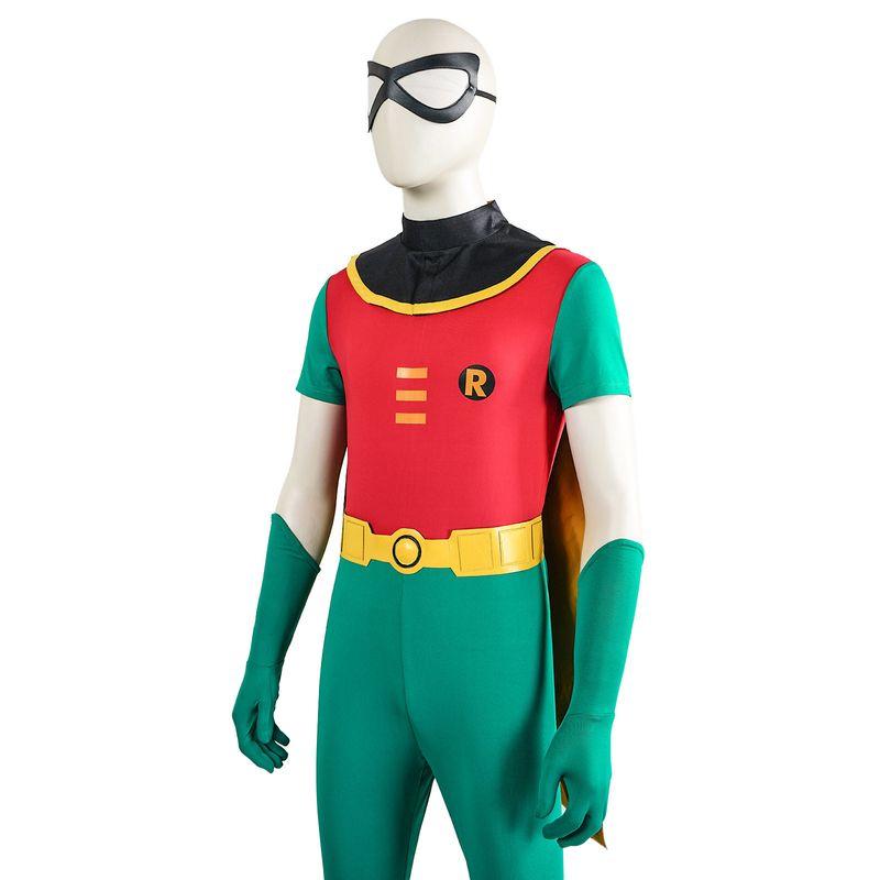 Teen Titans Robin Cosplay Costume Long Version Robin Movie Character Cosplay Cross-Border Source Factory