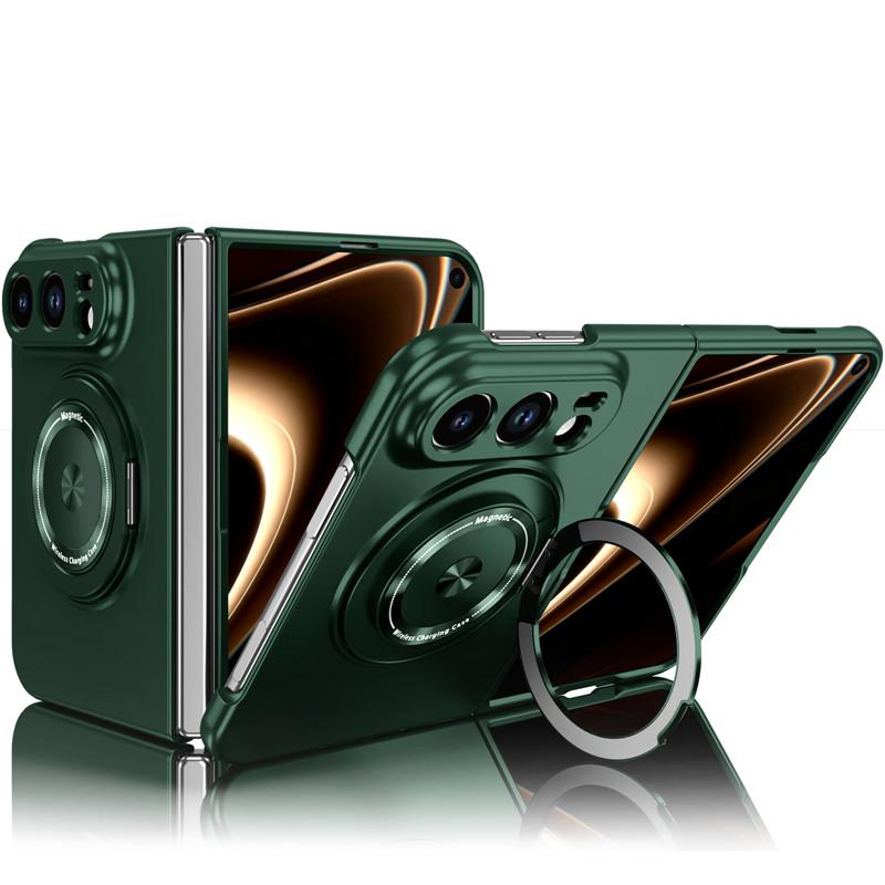 For iphone Duo 5G Case For Magsafe Magnetic Wireless Charging Case For iphoneDuo Ring Stand Holder Back Cover