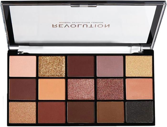 Makeup Revolution Re-loaded Velvet Rose — палетка теней для век
