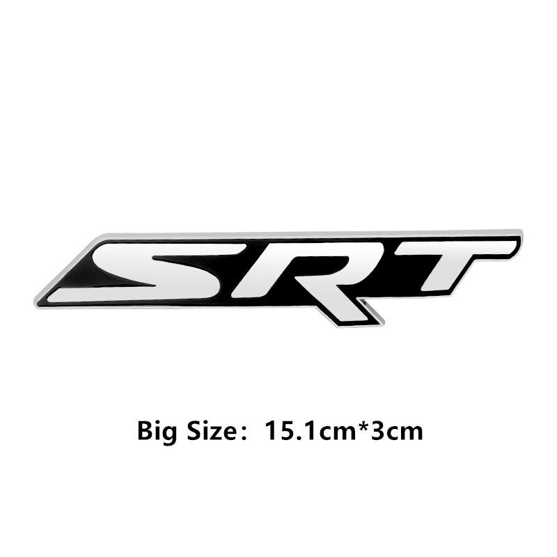 Металлические 3D наклейки на задний багажник автомобиля для Charger Srt, значок-эмблема Sxt, Challenger, Durango, Viper, Caliber, декорация значка-эмблемы на решетку