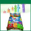 Комплект постельного белья «Цифровые блоки Numberblocks» с активной печатью для современного декора спальни