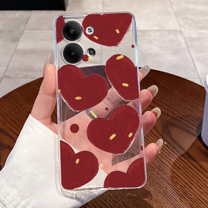 Гелевый чехол для OPPO Reno9 Pro Pro+ Прозрачный Силиконовый Мягкий ТПУ Задняя Крышка для Reno 9 Pro Plus Милый Кот Кролик Сердце Чехол для Телефона