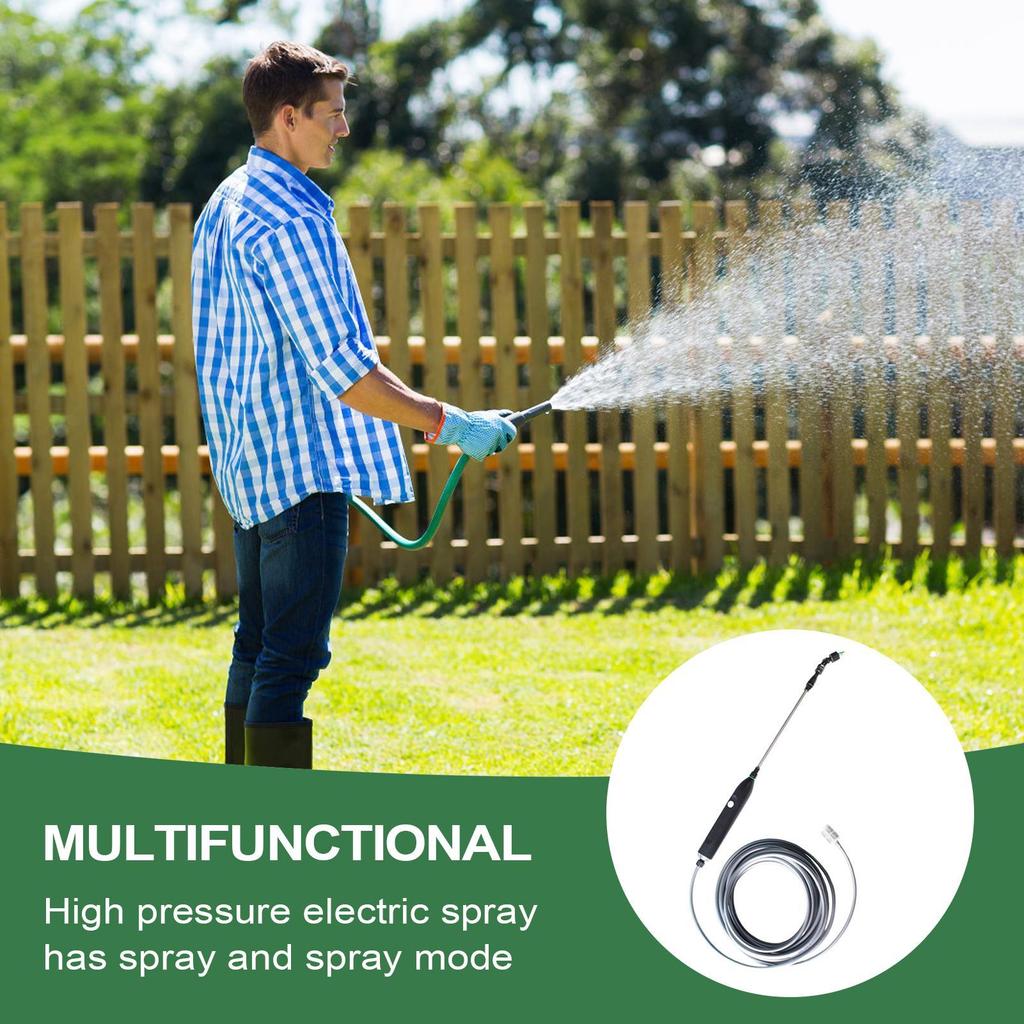 Portable Electric Sprayer Wand Irrigation Tool 3 Mist Nozzles Plant High-Pressure Sprinkler Watering Garden Irrigation