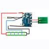 Корпус аккумулятора Li-ion BL1860B, коробка, плата защиты от заряда PCBA для Makita 18V BL1830 BL1850B, этикетка, светодиодный индикатор аккумулятора