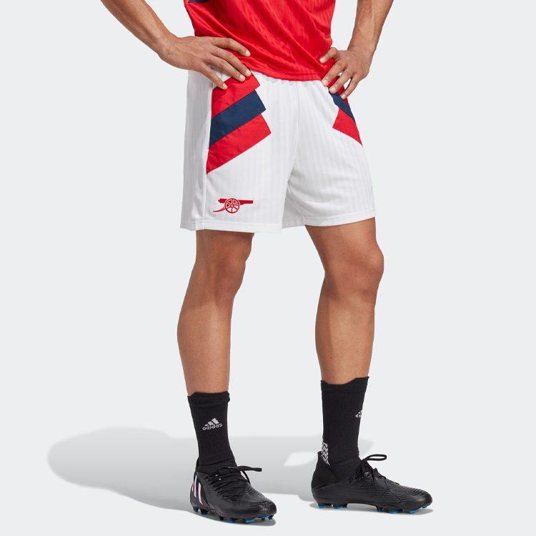 adidas SS23 Коллекция ИКОНЫ Повседневные шорты Мужские Белые HT7150